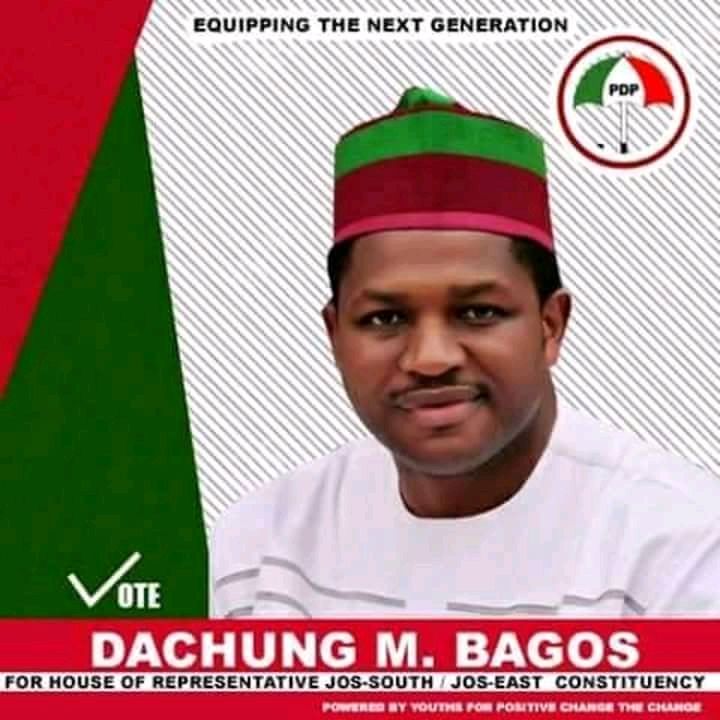 MR. DACHUNG BAGOS CONGRATULATES RWAS EMMANUEL DUNG SOLOMON (GIBOK) JOS SOUTH CANDIDATE , MRS RIFKATU LADI IZANG JOS EAST CANDIDATE AND OTHER CANDIDATES WHO WON THE PARTY PRIMARY ELECTIONS CONDUCTED ACROSS THE STATE