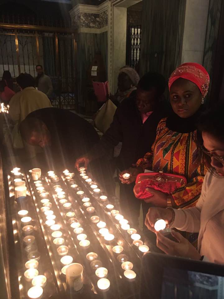 Gov Lalong attends 40th Day Requiem Mass of Late Wummen at Westminster Cathedral