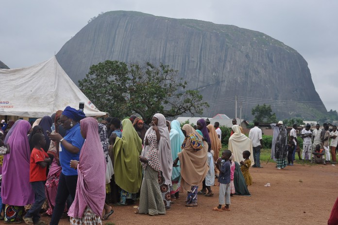 Haj. Aisha Buhari in Yola, empowers 500 women and youth