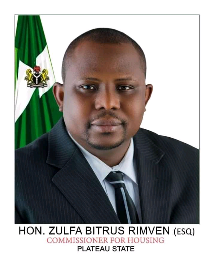 Commissioner Housing, Barrister Zulfa congratulates Gov. Lalong on his well deserve Award by the Independent Newspaper