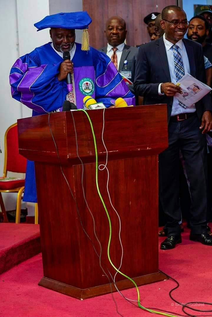 Deputy Speaker House of Representatives, Rt Hon Ahmed Idris Wase received Fellowship Award of the College of  Education Gindiri