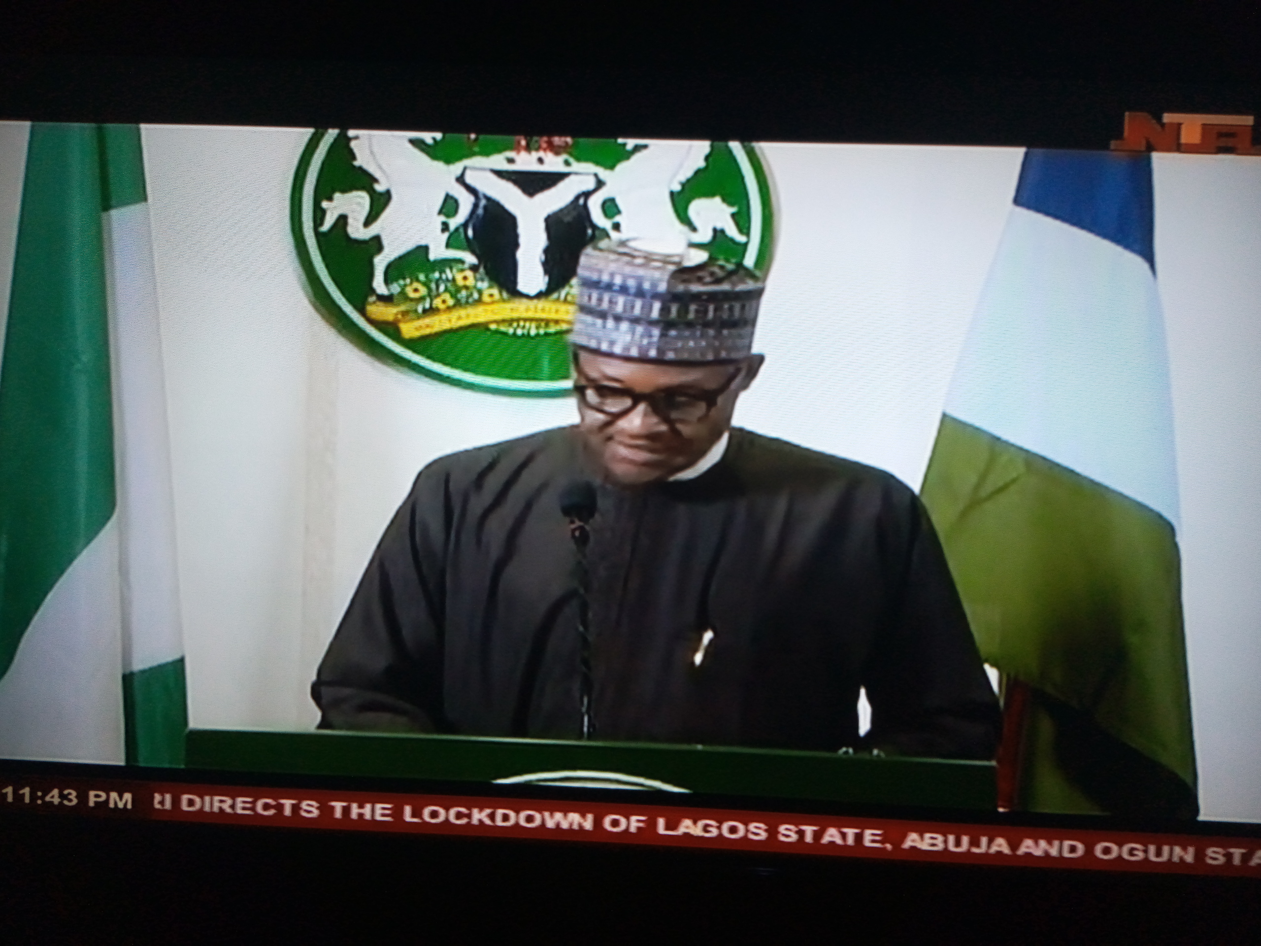 President Buhari Addresses the Nation on Covid-19 Pandemic, Lockdown Lagos, Abuja and Ogun for 14 Days