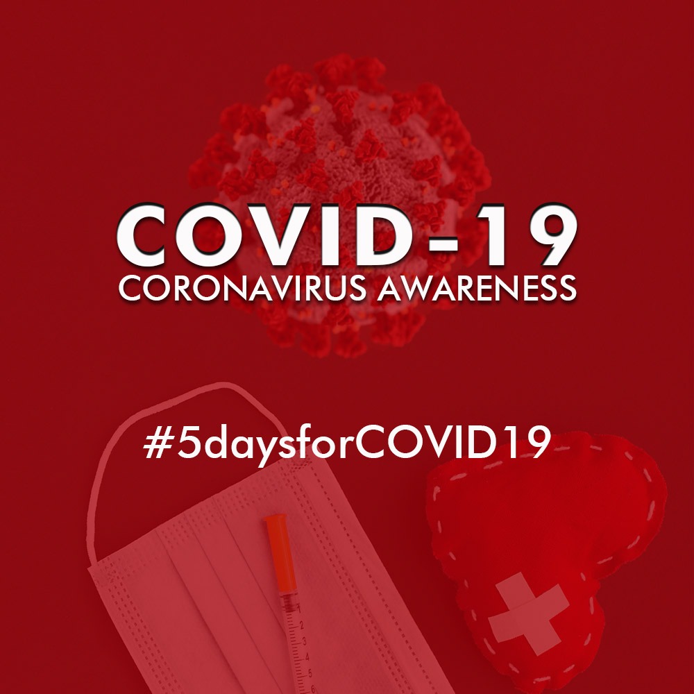 #5DayforCOVID19; Tips that can save your life