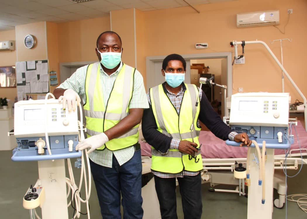 COVID-19: Nigerians Celebrate Two Patriots for Fixing Two Ventilators in JUTH at No Cost