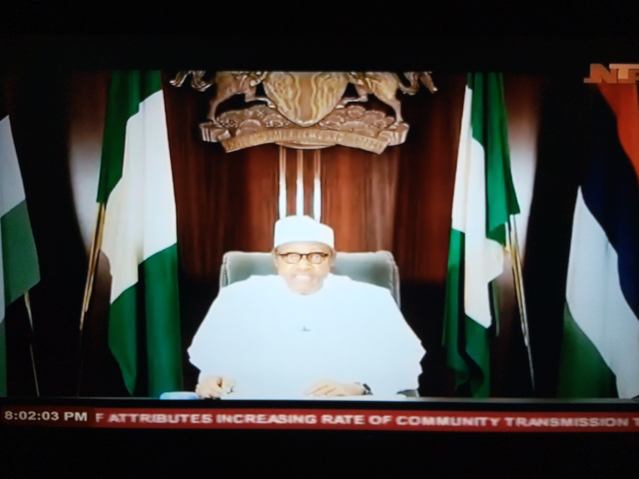 Full Speech of President Buhari Address on COVID-19 Pandemic