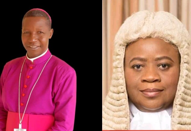 Gov. Lalong Congratulates Archbishop Ishaya Audu@61 & the Nomination of Justice Monica Dongban-Mensem