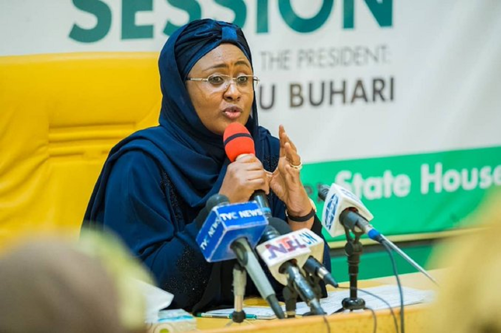 Release my aides, Aisha Buhari tells IGP Adamu