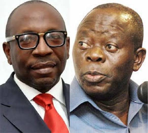 PDP to Ize-Iyamu: Present any positive comment Oshiomhole made on you.