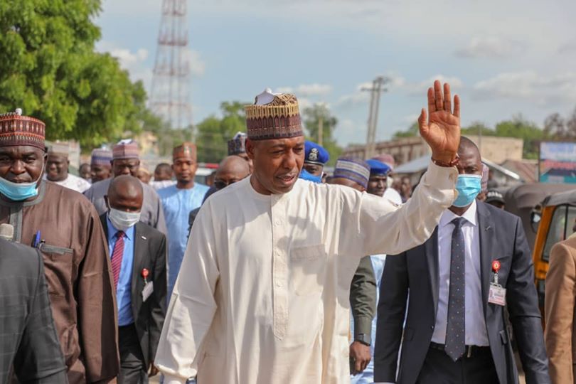 Zulum extols Igbo spare-part traders, for not running away promises financial support