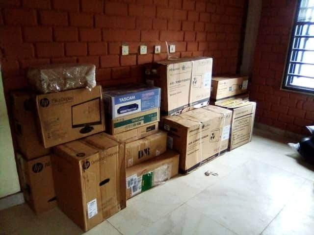 Hon. Laven Ubandoma Receives Radio Station Equipments For Langtang North’s Star FM