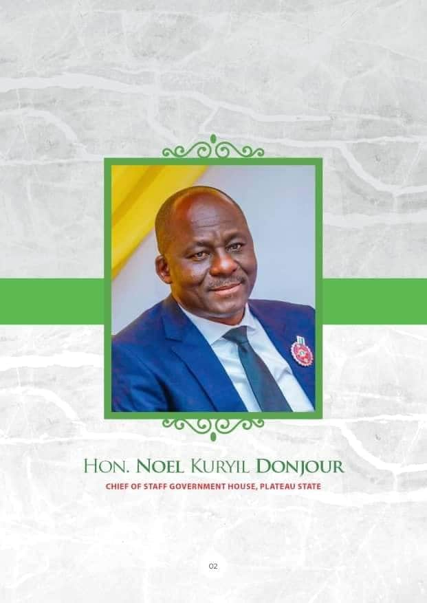 Plateau Chief of Staff, Hon. Noel Donjur Recovers, Tests Negative for COVID-19