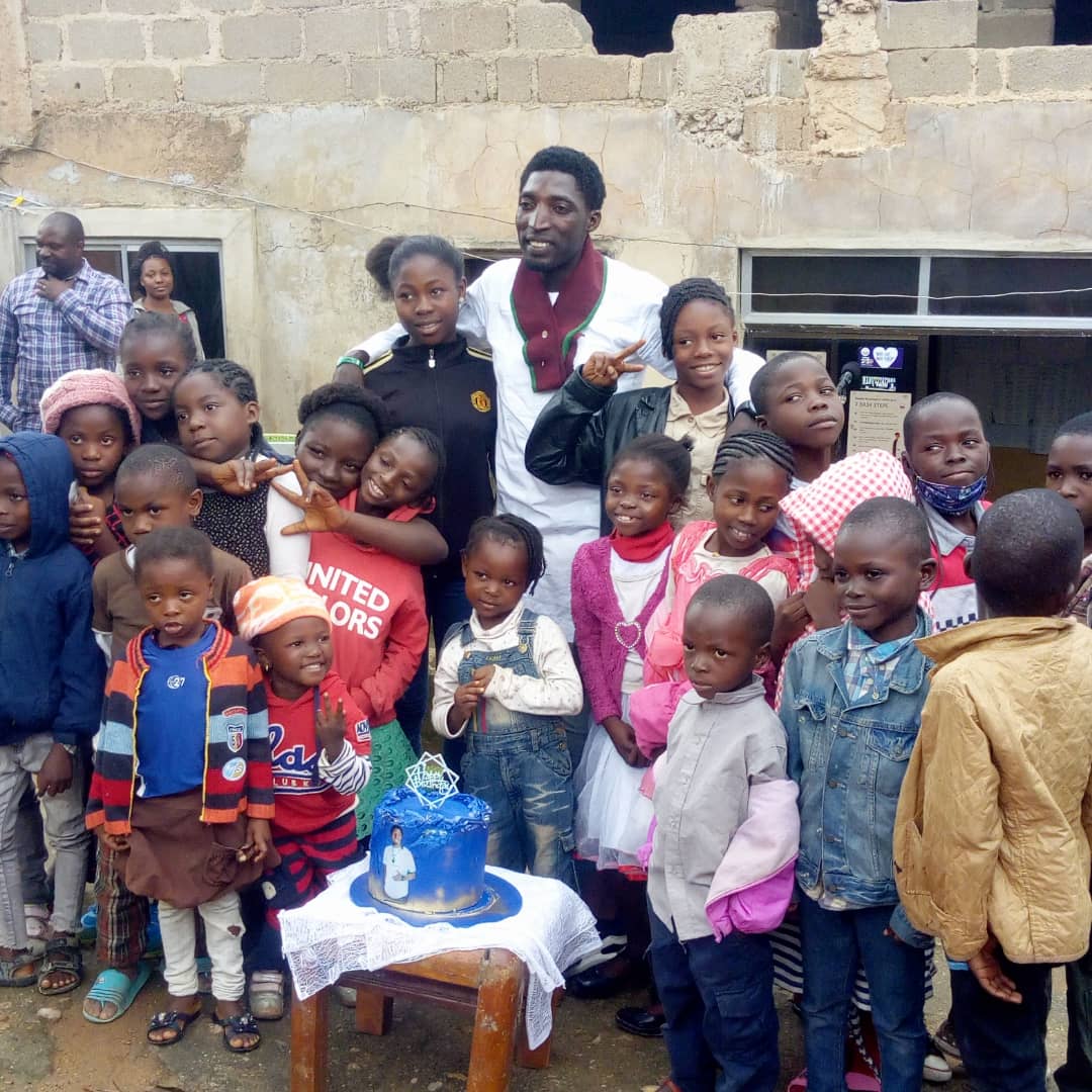 Deekay Nyako Celebrates Birthday With Orphans, Donate Food Items to Orphanage Home