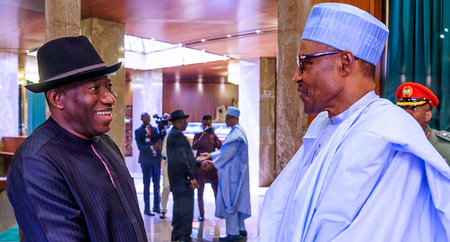 BREAKING: Buhari Names Railway Complex After Goodluck Jonathan