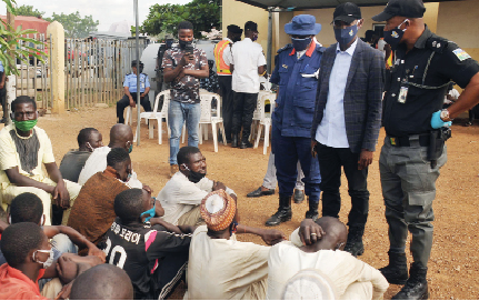 NSCDC Arrest Suspected Human Trafficker In Enugu