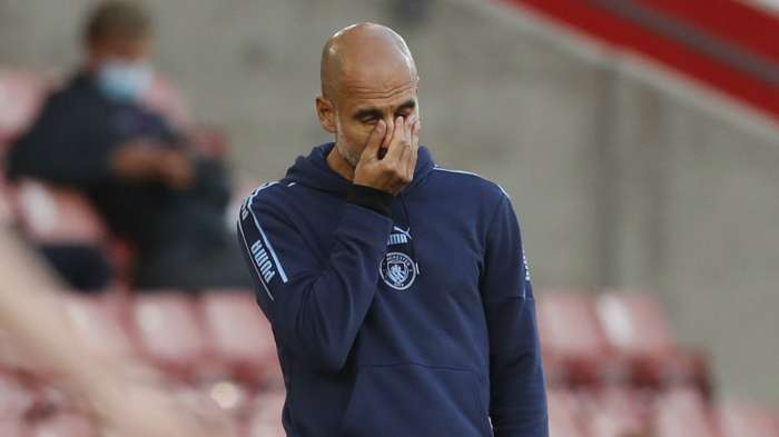 Man City’s defeat at Southampton sets unwanted record for Guardiola