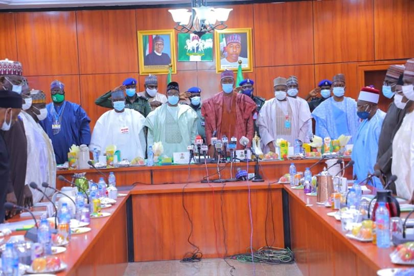 Communique expected as North East Governors meet in Maiduguri with Security as top agenda