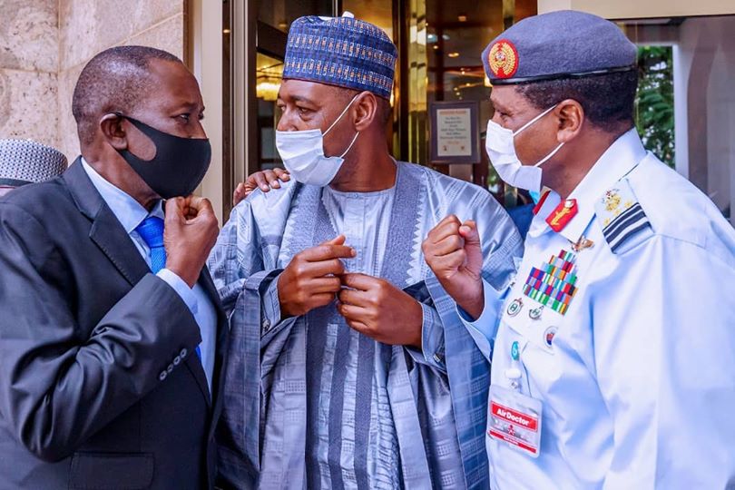 Zulum leads northeast Governors to meet Buhari