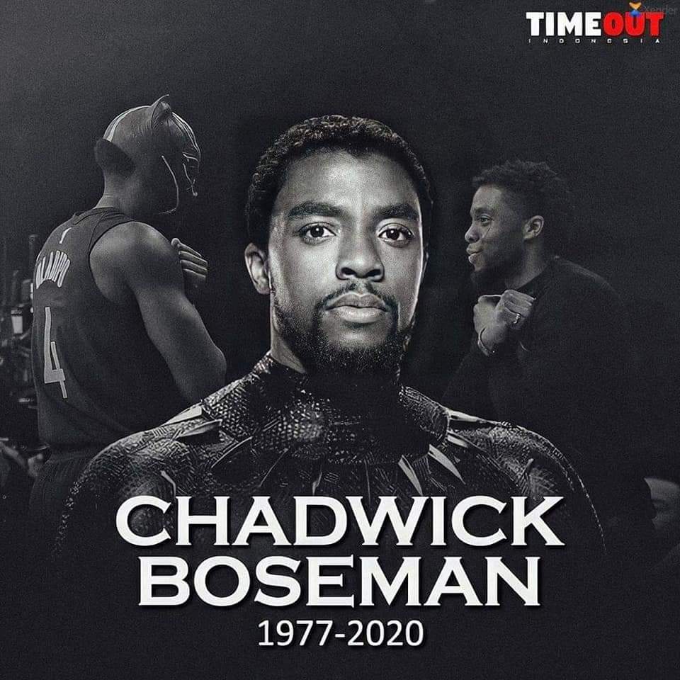 Chadwick Boseman Tributes Pour In From Celebrities And Fans Mourning The Actor.