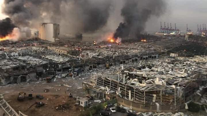 Video: 50 Dead, 2750 injured in Lebanon Explosions, at The Port Of Beirut