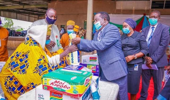 Gov. Lalong Flags Off Distribution of Palliatives Donated by Private Sector Coalition Against COVID-19