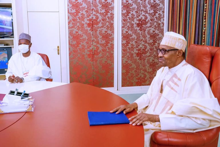 Masari meets Buhari over insecurity in North West, North Central