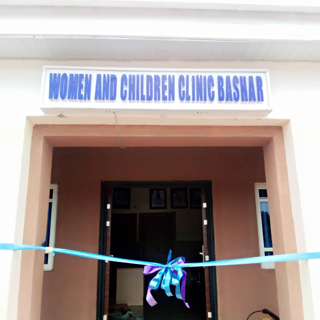 Maje’s Wife Donates Clinic for Women and Children to Bashar Community