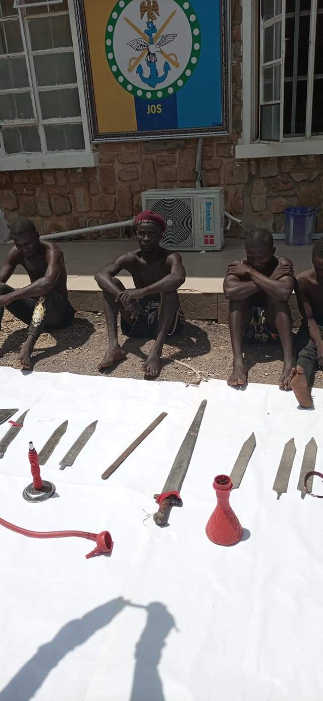 Operation Safe Haven Parade Hoodlums Terrorizing Jos, Plateau State