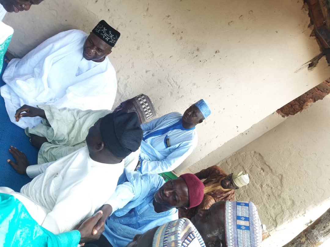 Rt. HON GEORGE EDWARDS DAIKA PAYS CONDOLENCE VISITS TO THE FAMILIES OF THE REKNA OF BASHAR AND LATE COLONEL D.C BAKO IN WASE LOCAL GOVERNMENT AREA.