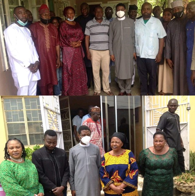 ES NCPC, Rev. Yakubu Pam Pays Glowing Tributes to Late Da P. D. Pwajok & Da Sen Luka Gwom as He Visit Families