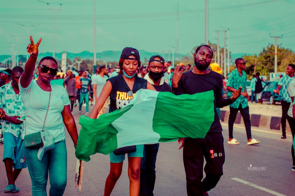 #endSars# Jos pictures: protest without a leader.