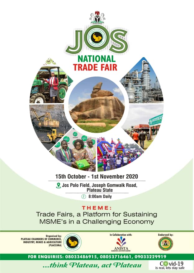 Jos 2020 trade fair closes Sunday ( Today ) – organizers