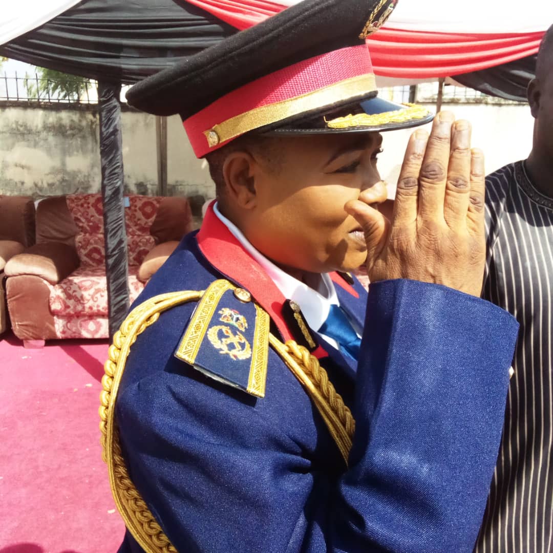 Photos: First Plateau state Nigerian security and Civil defense corps commandant Rotjimwa Yavala retires from service.