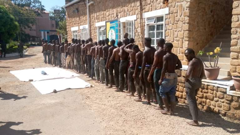 Operation Safe Haven Parades 33 Suspected Cultists, Armed Robbers in Jos, Recover Guns & Other Dangerous Weapons