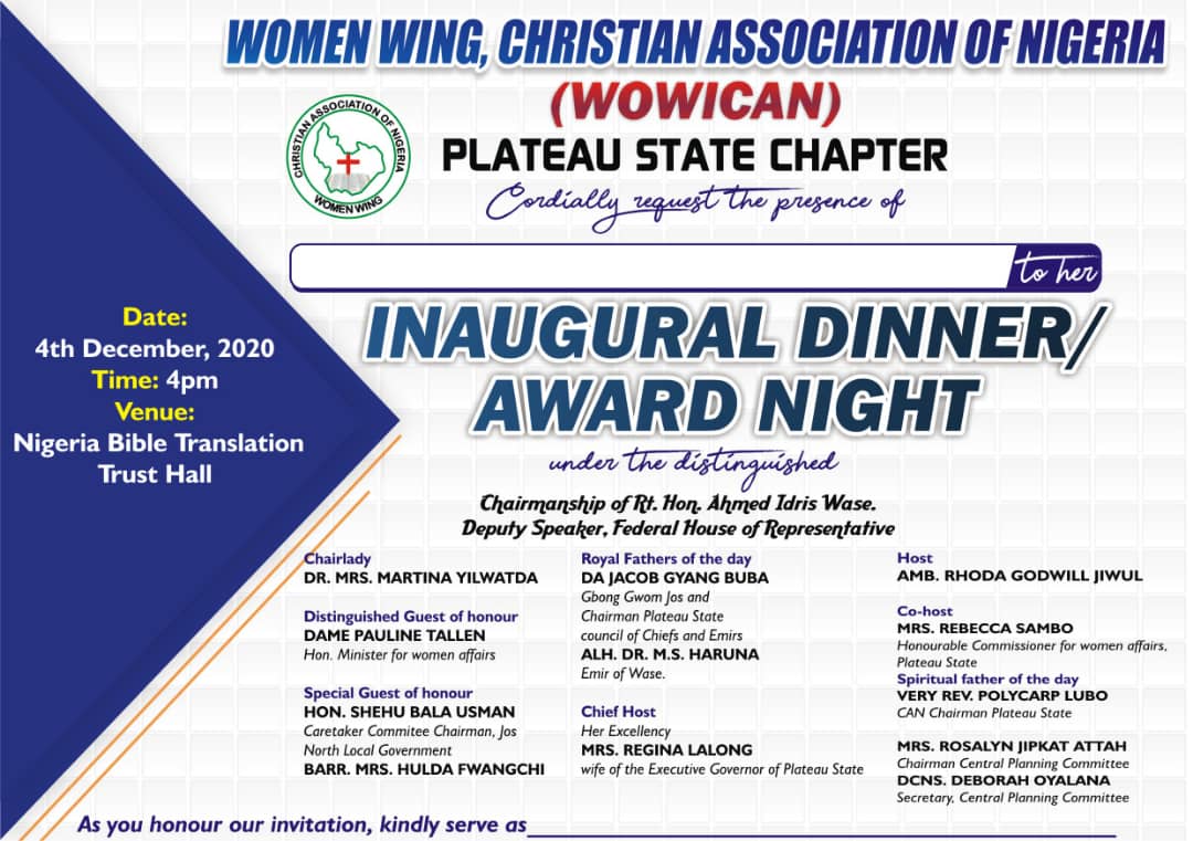 CAN women (WOWICAN) set to host Dinner & Awards