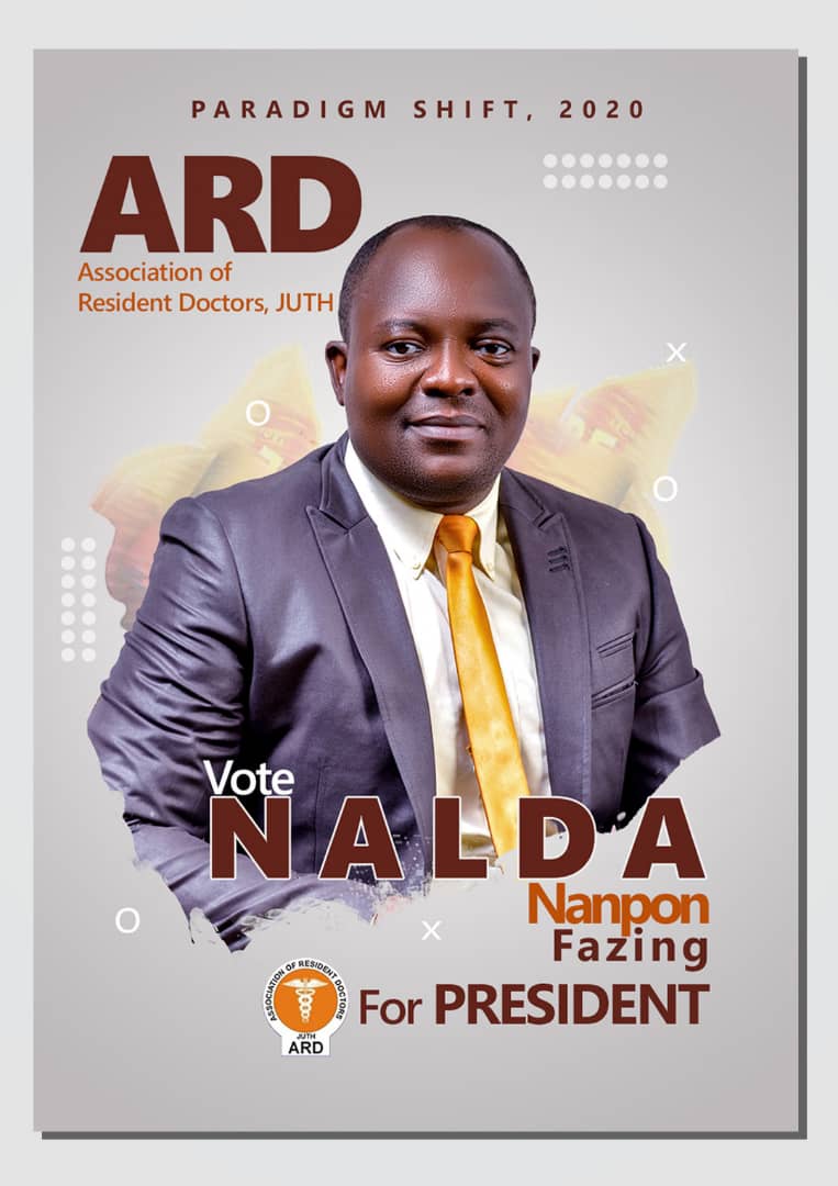 Dr. Nalda Fazing Emerges President of Association of Resident Doctors (ARD) JUTH Chapter
