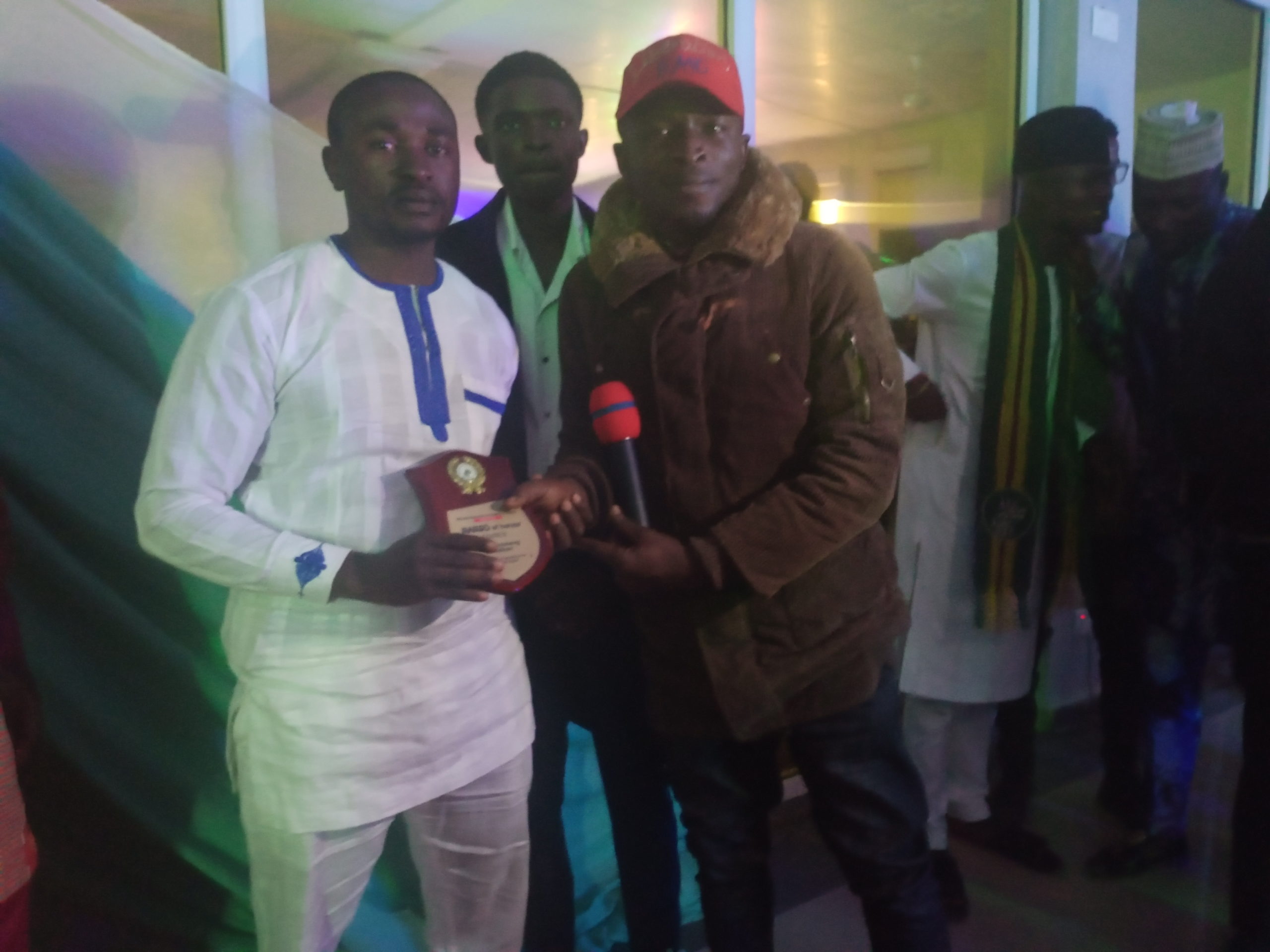 HON. KYESMANG JONATHAN AWARDED AS THE IRON PILLAR OF STUDENTS 2020 BY NATIONAL ASSOCIATION OF MWAGHAVUL STUDENTS (NAMS)