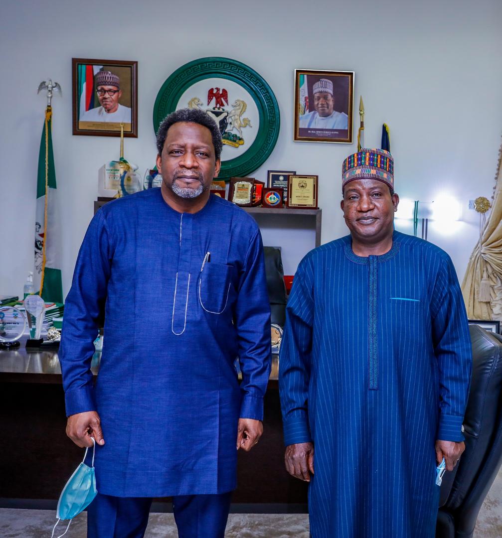 Gov. Lalong Meets Newly appointed Nigerian Ambassador to Cote d’Ivoire Martin Adamu