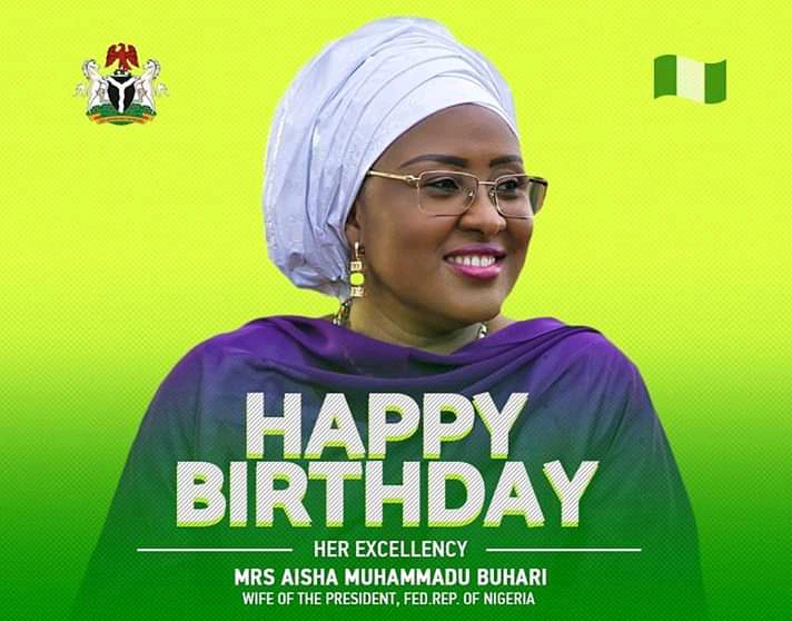 Plateau south Senator Prof Nora Dadu’ut felicitates with First lady Aisha Buhari On her Birthday