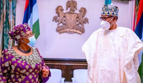 Buhari to Okonjo-Iweala: despite our support, you earned WTO position