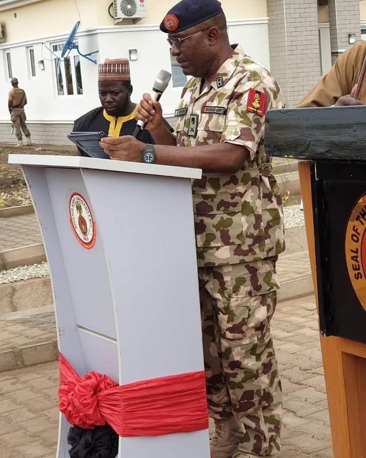 Encomiums Poured as Commander Operation Safe Haven, Maj. Gen. C. C. Okonkwo Bade Farewell