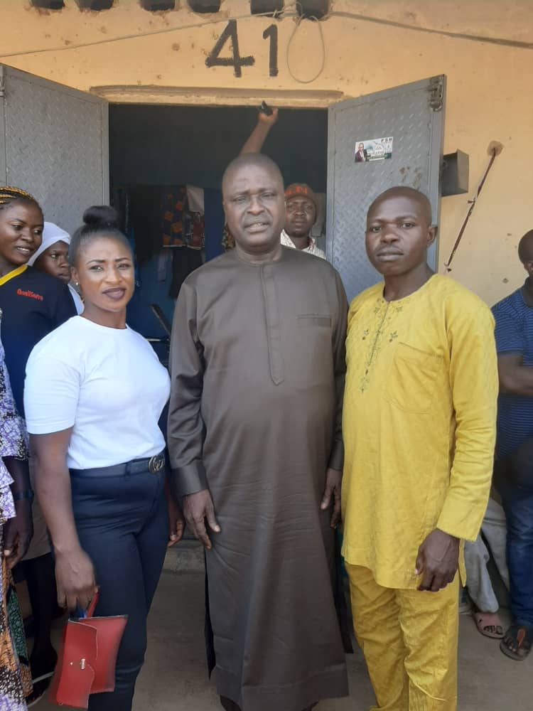 Rep. Simon Mwadkwon Empowers Constituent Tailor and Beauty Saloon Proprietress