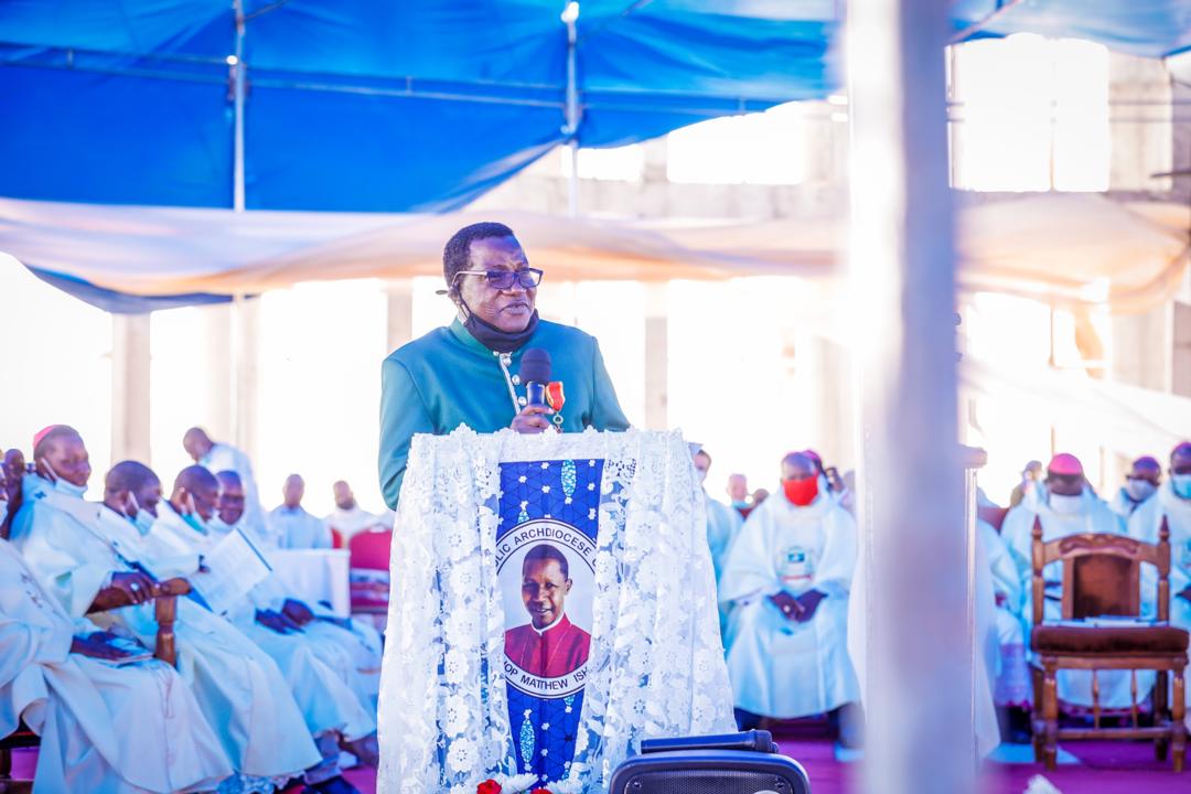 “Don’t Allow the Pulpit to be Used for Division & Hatred”, Gov. Lalong Charges Religious Leaders as New Catholic Archbishop of Jos is Installed