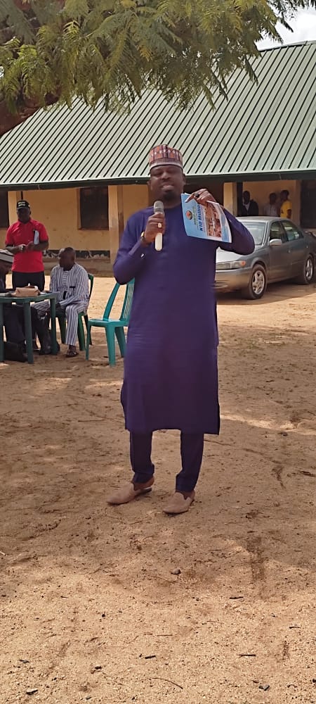 HON.ROTSHAK STORMS ABWOR-DYIS, SUPPORTS RECONSTRUCTION OF ITS COMMUNITY TOWN HALL.