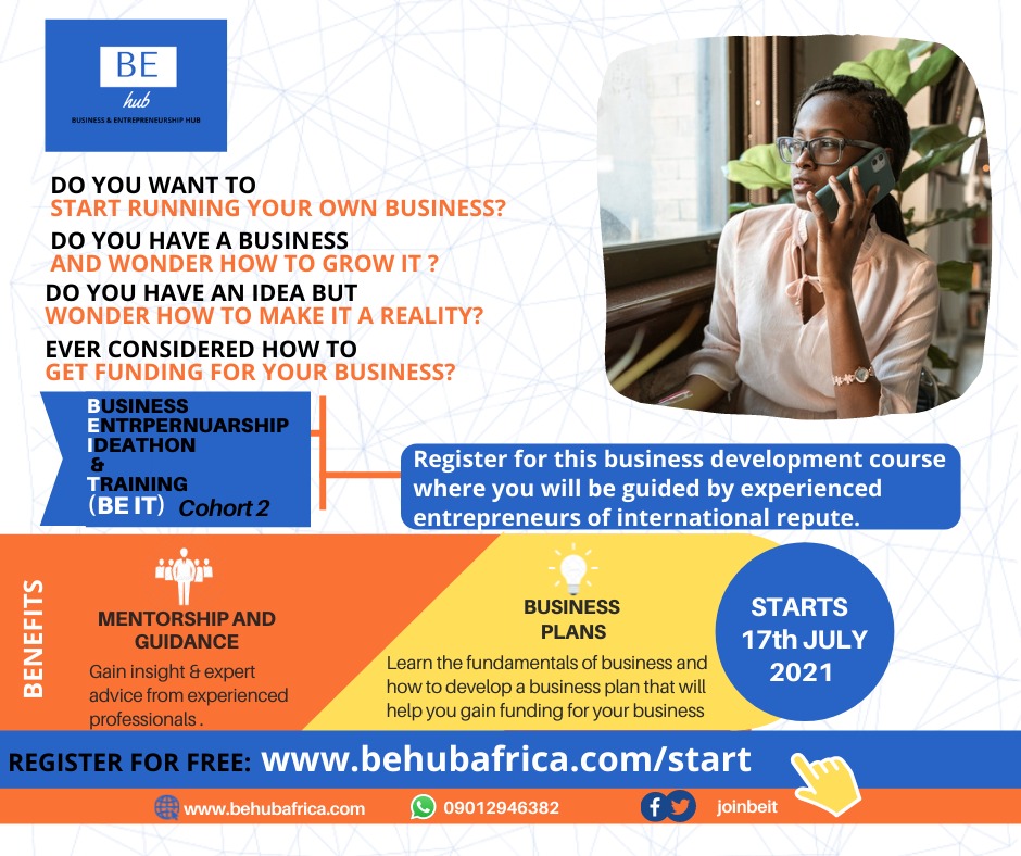 (BE-iT) Cohorts:Take a leap of faith and make your dream come true as a business enthusiast