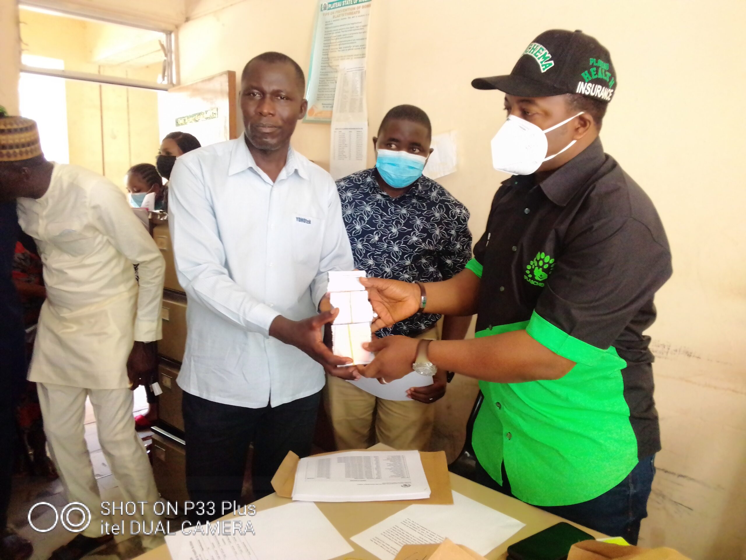 PLASCHEMA Distributes 1,356 health Care access Cards to Plateau Civil Servants