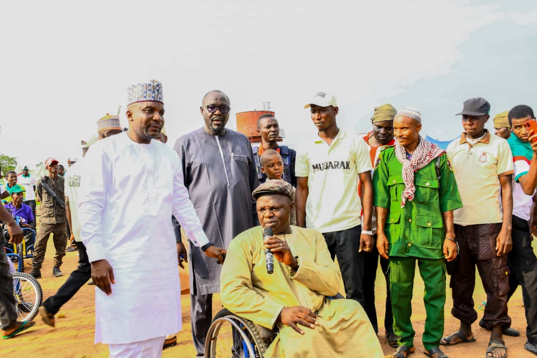 Hon. Ayuba Burki Gufwan donated 150 wheelchairs to people living with disability in Bali /Gassol federal constituency of Taraba state