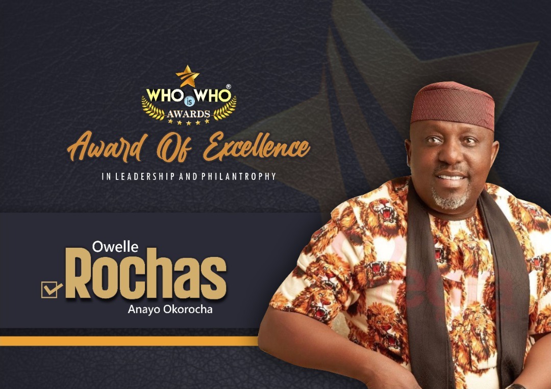Sen. Rochas Okorocha Set to Bag Award of Excellence in Leadership and Philanthropy