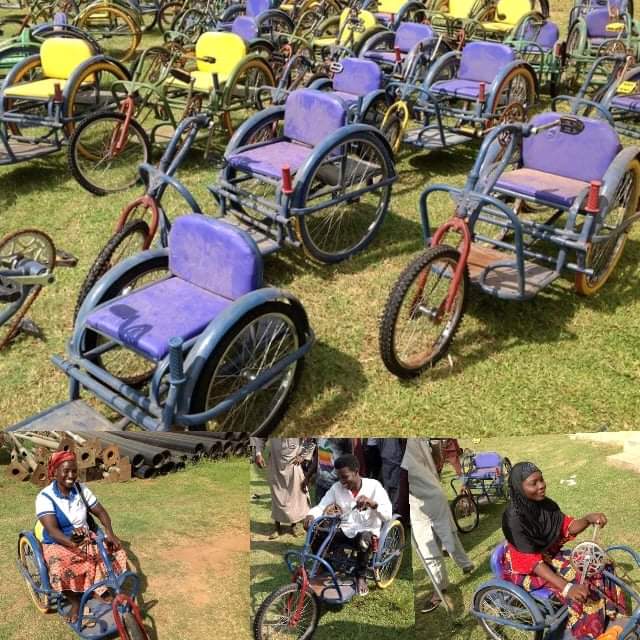 Beautiful Gate Centre Jos Donate Wheelchairs to People With Disabilities in Abaji, Tasks Them on Self Development