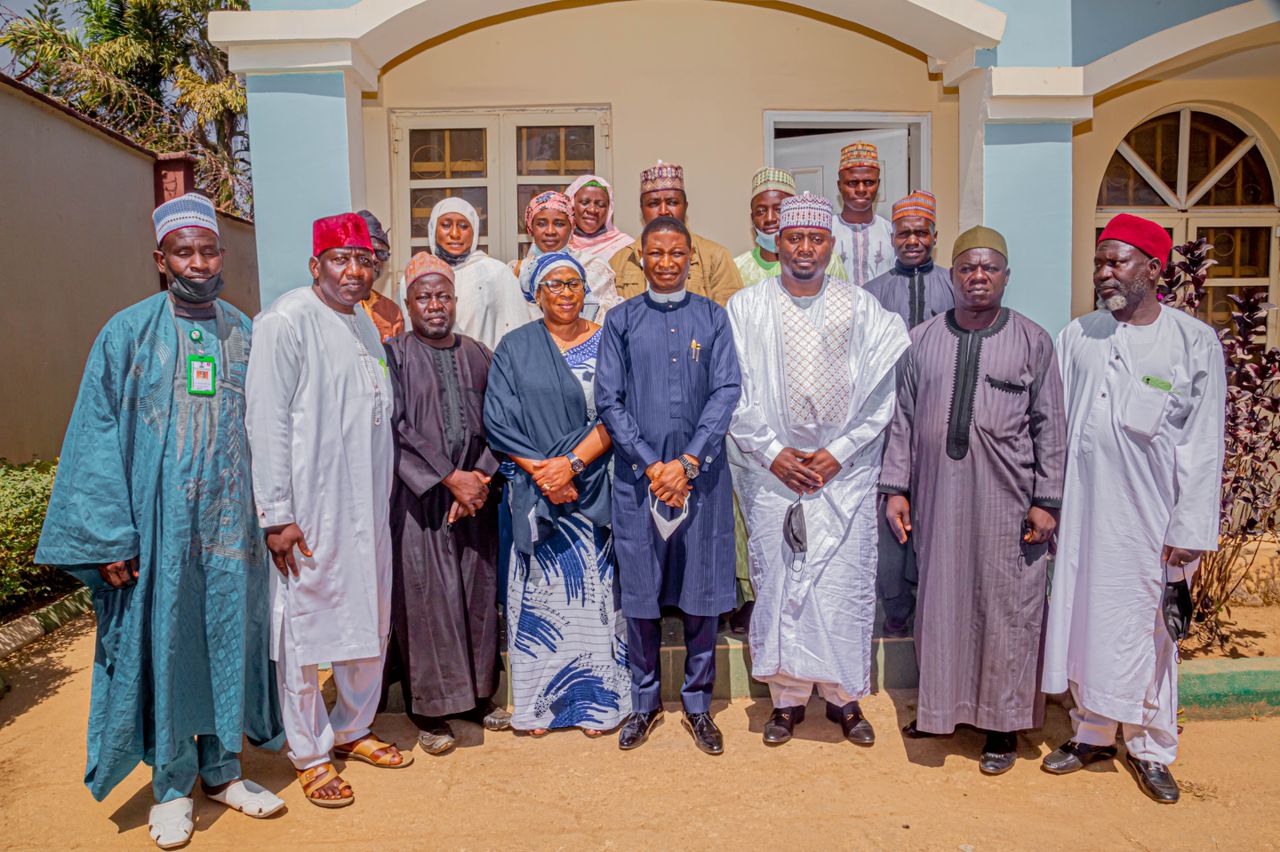 NCPC Boss, Rev. Pam Receive Members of The Plateau Muslim Pilgrim Welfare Board on Condolence Visit