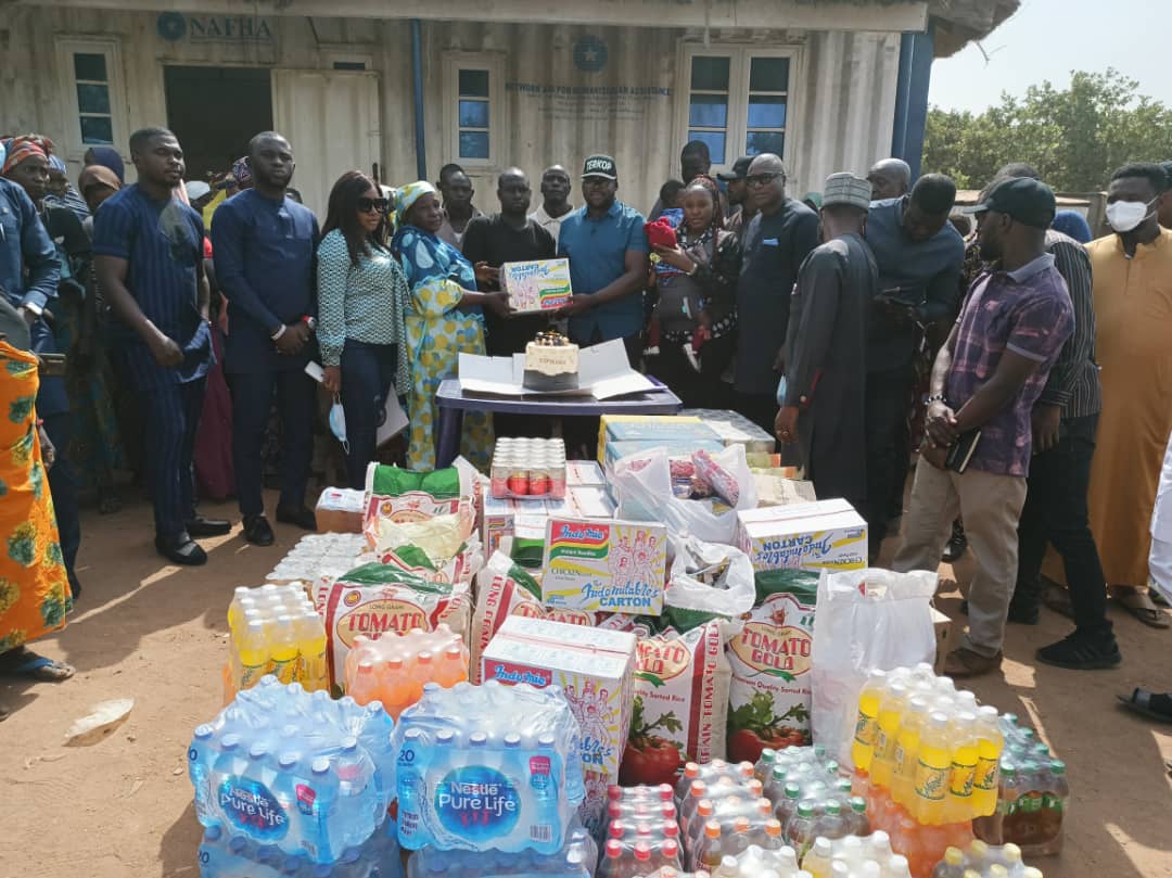 Hon. Ziphion Chrysanthus Climaxes Birthday Celebration with a Charity Visit to IDPs Camp, Donates Food Items, Relief Materials